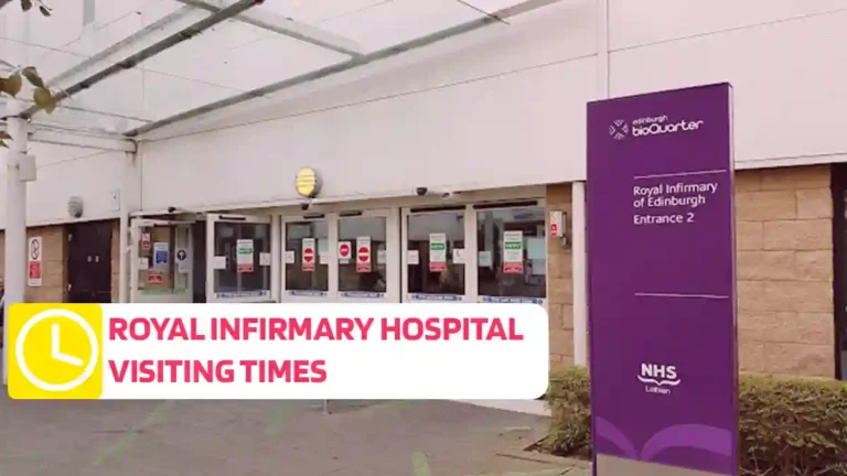 Royal Infirmary Hospital Visiting Times