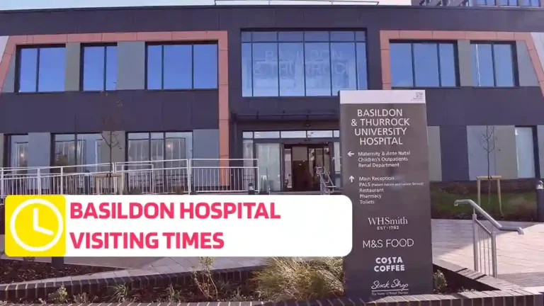 Basildon Hospital Visiting Times