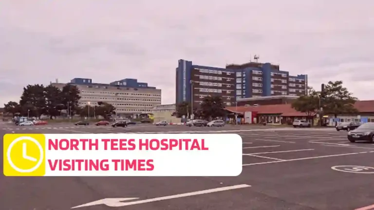 North Tees Hospital Visiting Times