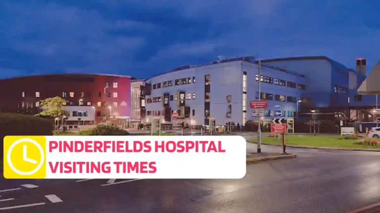 Pinderfields Hospital Visiting Times