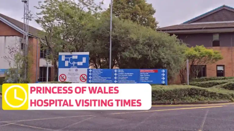 Princess Of Wales Hospital Visiting Times