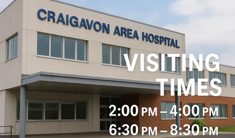 Craigavon Hospital Visiting Times