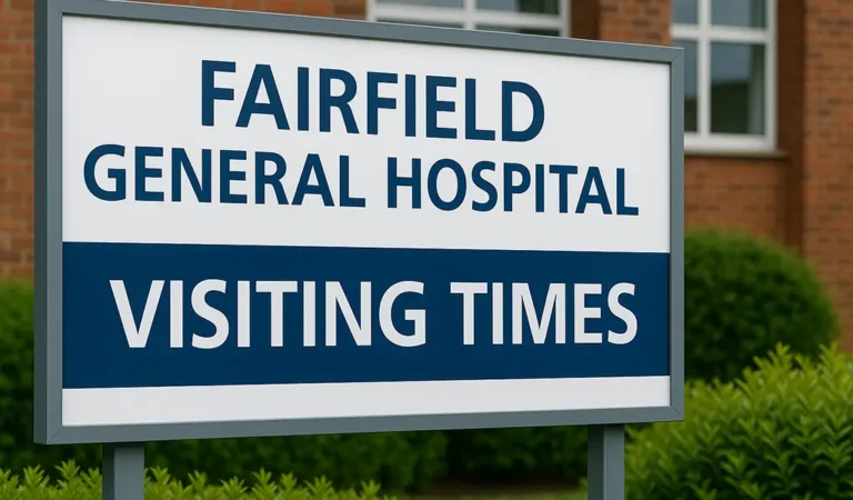 Fairfield Hospital Visiting Times