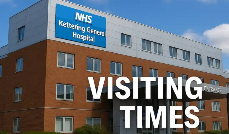 Kettering General Hospital Visiting Times