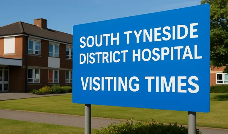 South Tyneside Hospital Visiting Times