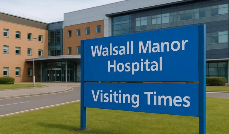Walsall Manor Hospital Visiting Times